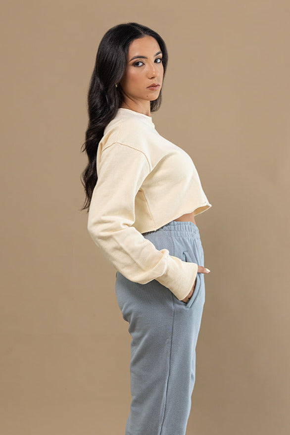 Earthy Beige Sweatshirt