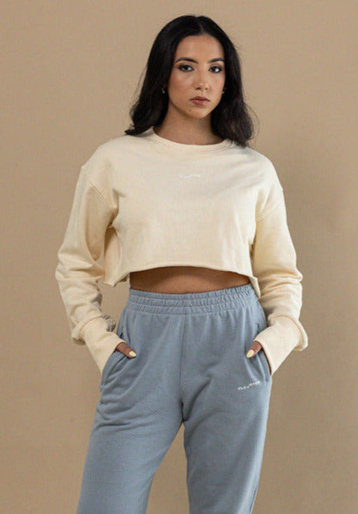 Earthy Beige Sweatshirt