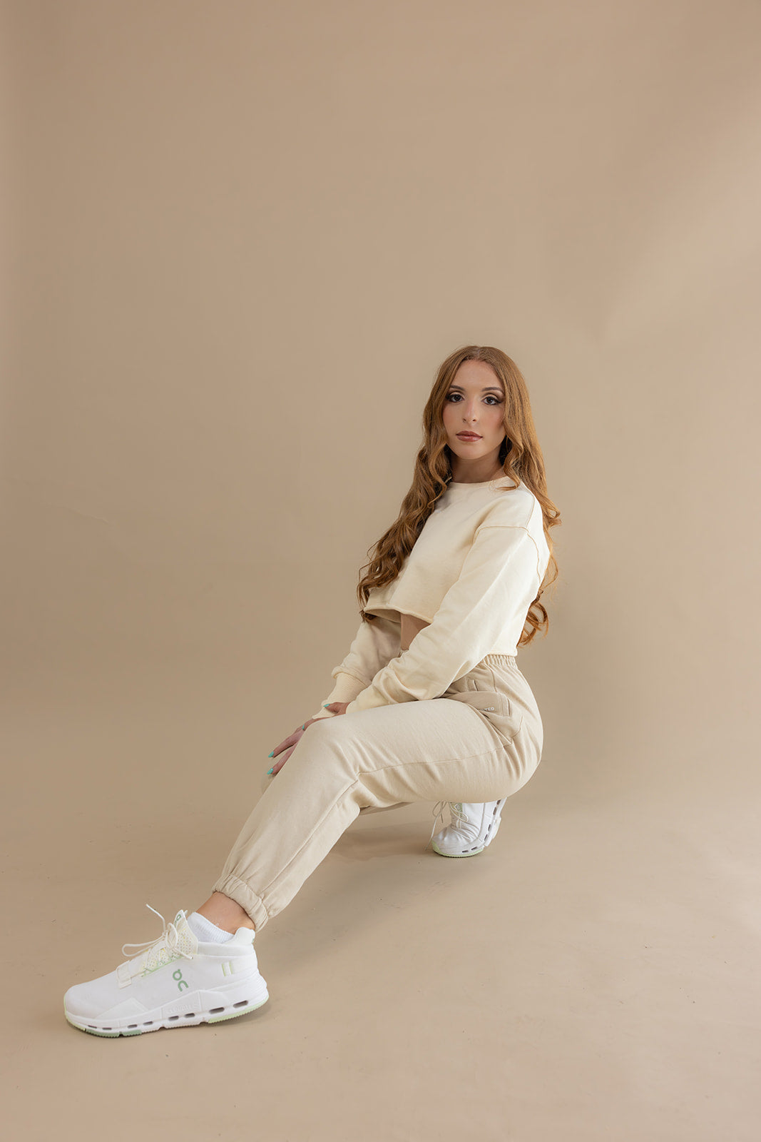 Earthy Beige Sweatshirt