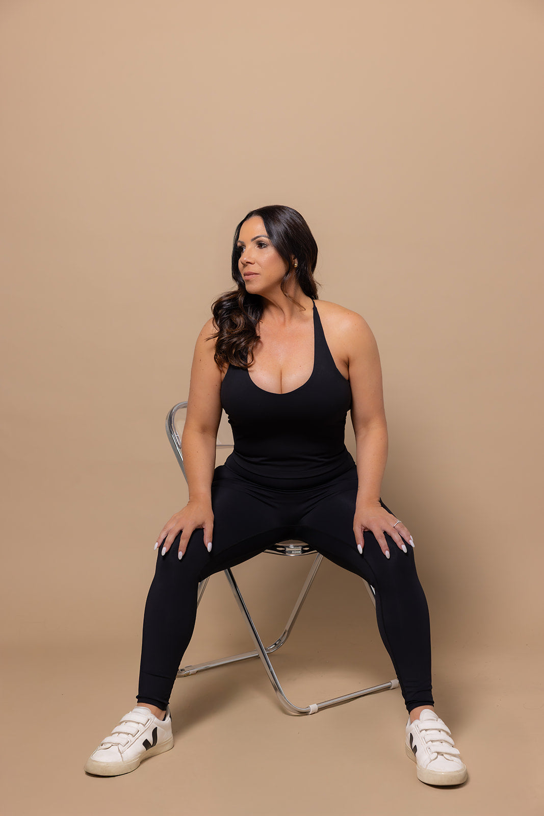 All in Black Top Set